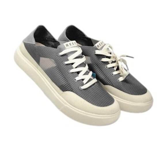 Reef Other - REEF Swellsole Navigator Men's Sneakers Grey Vintage Comfort Shoes Size 11 NWOB